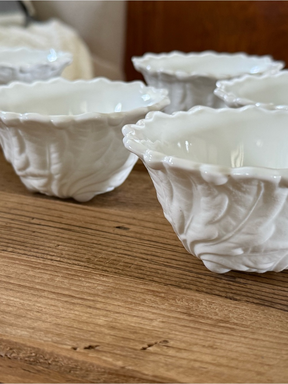 Gorgeous 75 year old cabbage bowls!